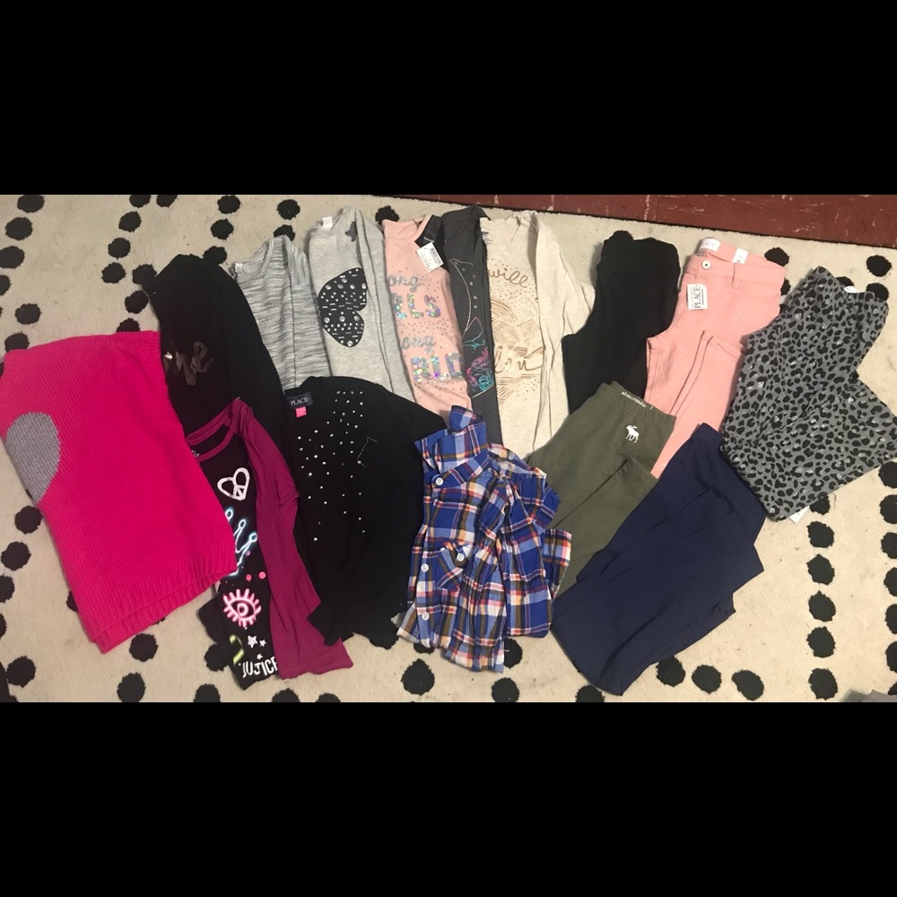 Girls fall 10/12 bundle clothes